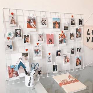 Hijang Wall Grid Mading hiasan dinding Shopee Indonesia Hijang Wall Grid Mading hiasan dinding Shopee Indonesia