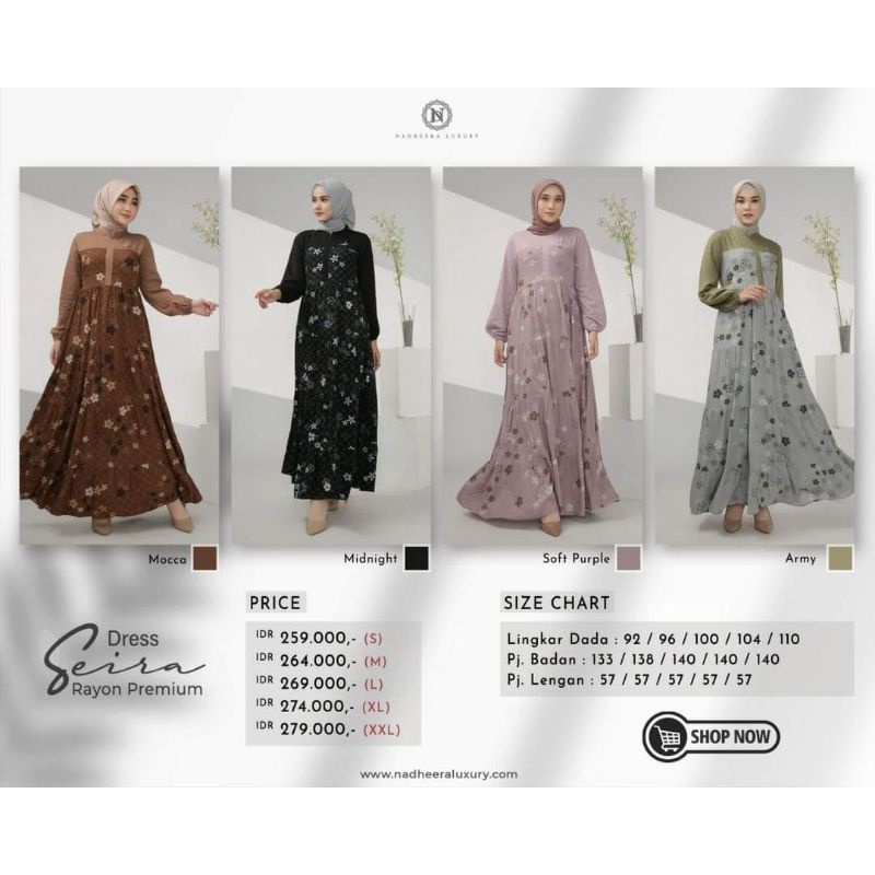 SIERA DRESS NADHEERA LUXURI