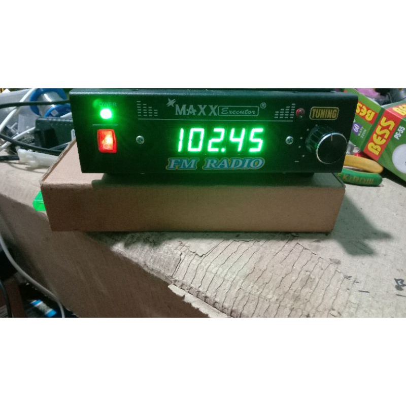 radio fm tuner anti desis + fm counter