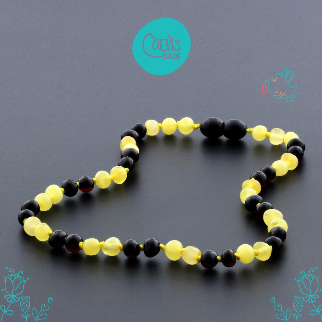 CE127 Kalung Amber Tumbuh Gigi Bayi By Carlis Baby