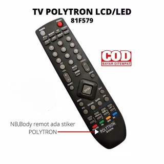 Remote TV Polytron LED LCD Tanpa setting Remote Siap Pakai Remot Langsung Pakai Remot TV Polytron