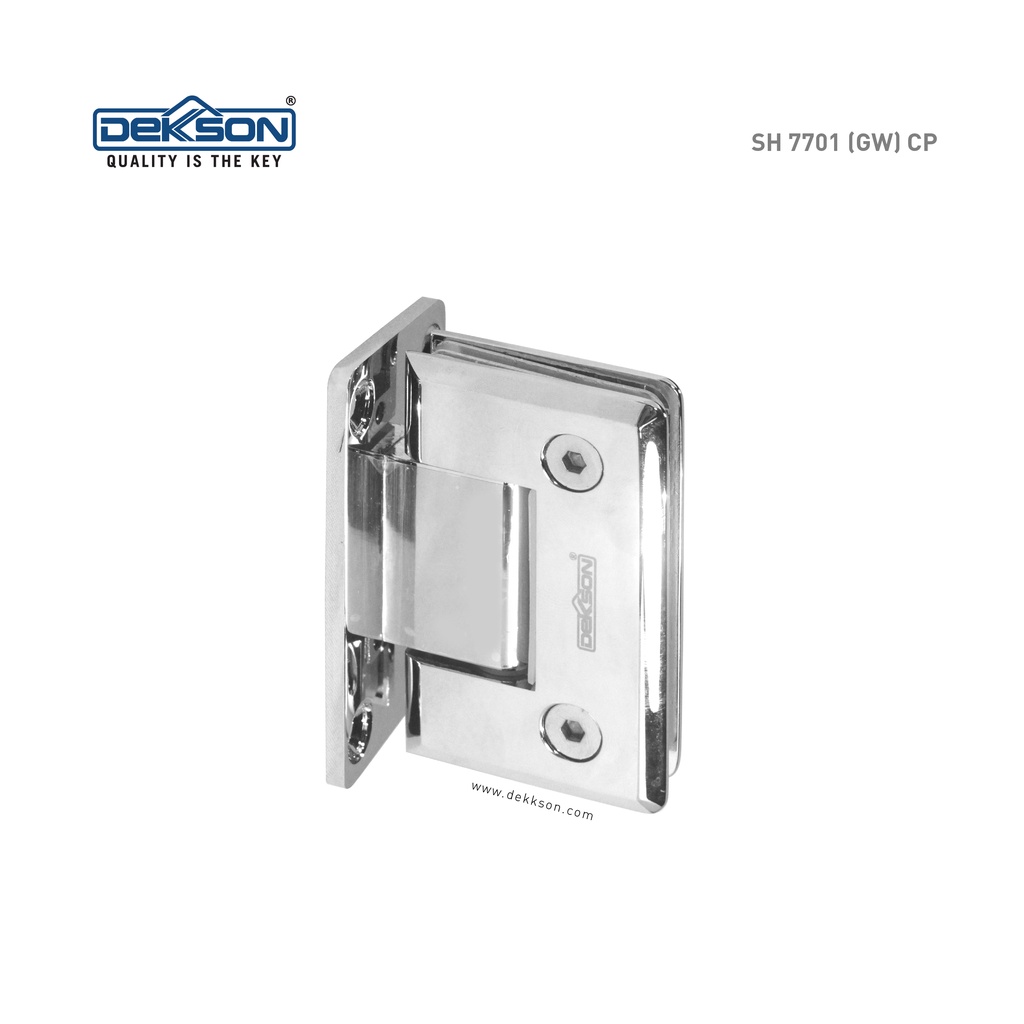 Shower hinges Dekkson SH 7701 CP Glass to Wall