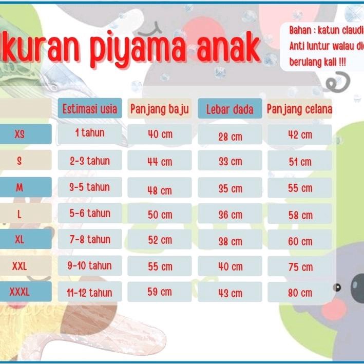 3 set piyama anak,daster anak