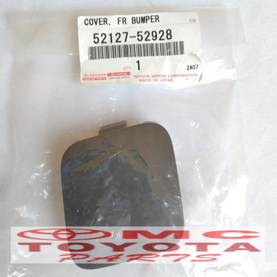 Tutup Cover Derek Towing Bumper Bemper Depan Yaris 52127-52928