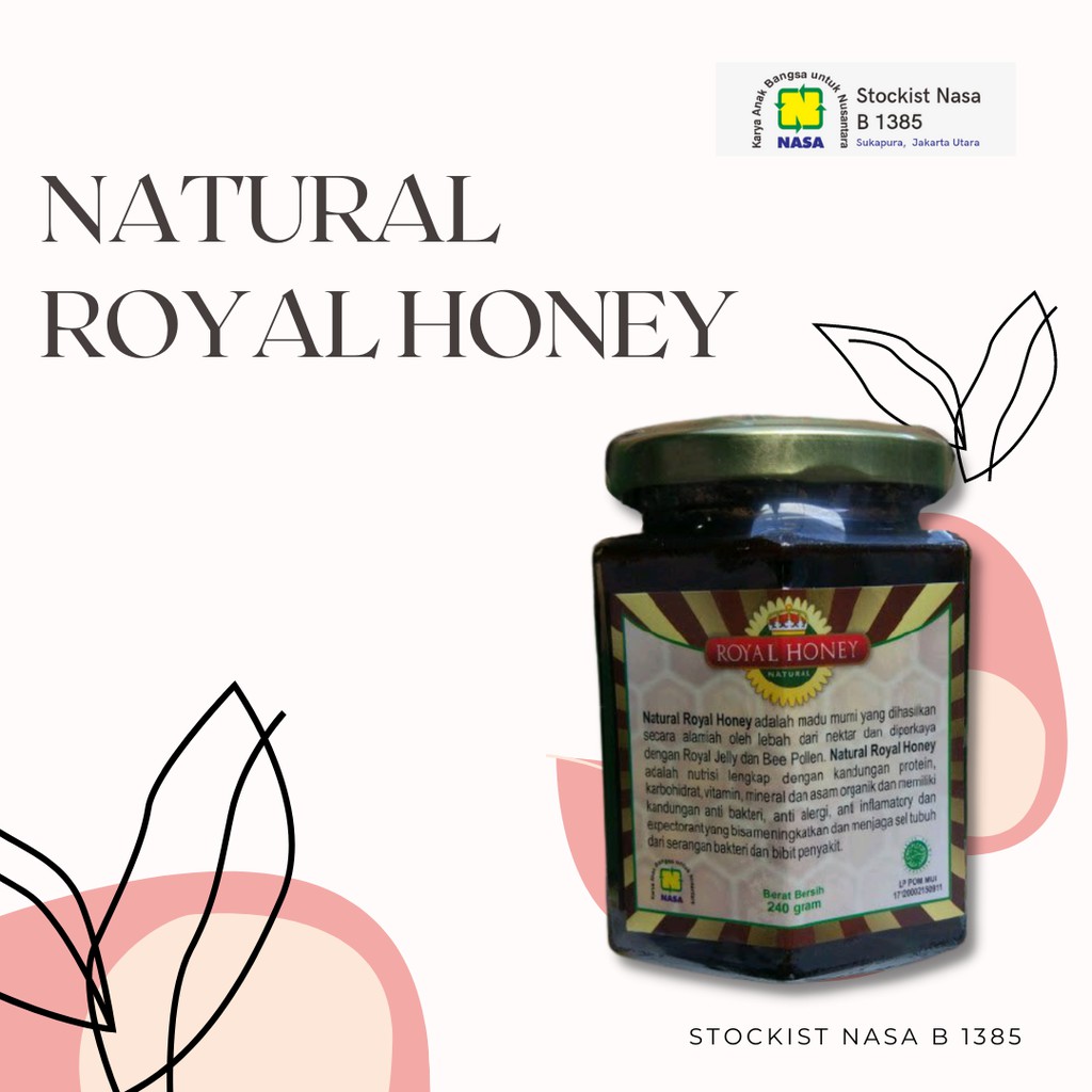 

Madu Untuk Menguatkan Kandungan Natural Royal Honey - 240 gr