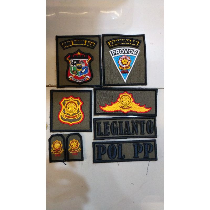 atribut pdl pol pp timbul lis