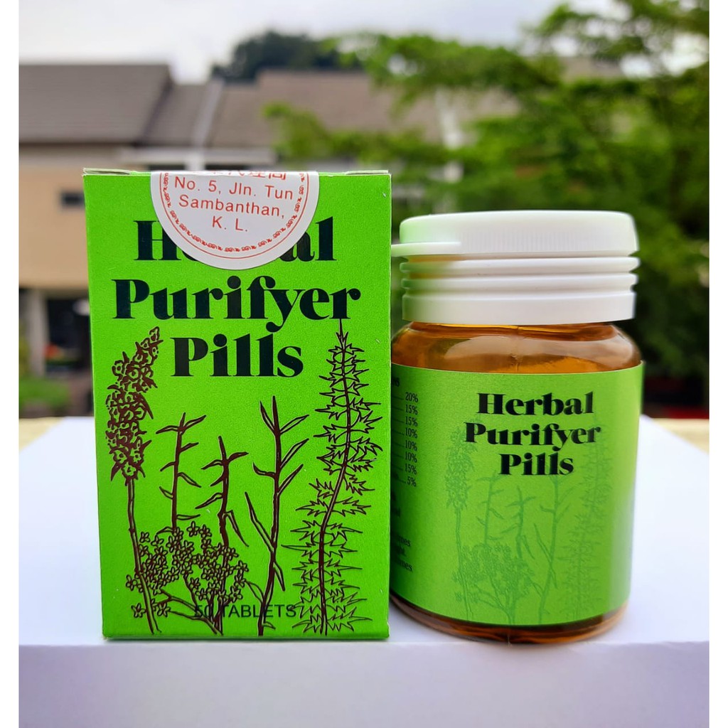HERBAL PURIFYER PILLS obat gatal - gatel - darah kotor - eksim herbal manjur