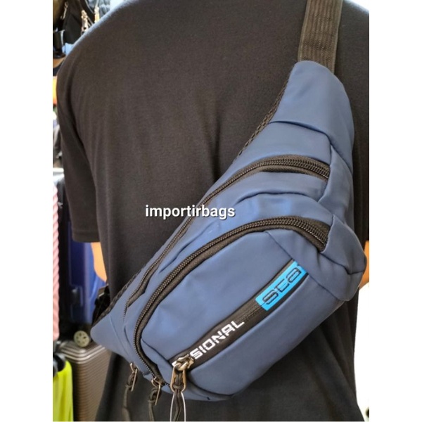 Termurah !!! Tas waitsbags Tas pinggang pria import bahan waterproof