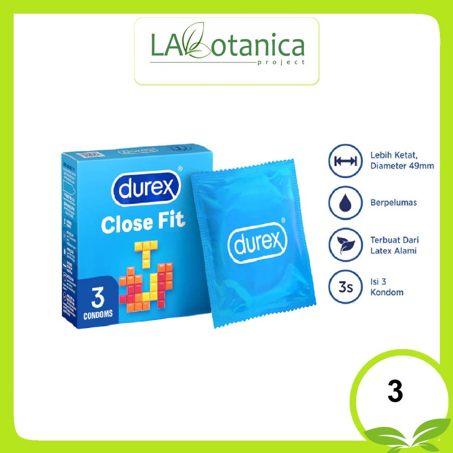 Kondom Durex Close Fit 3 pcs