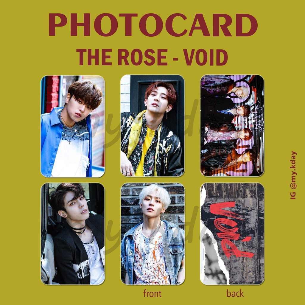 PC-0076, Photocard The Rose Void 2 sisi