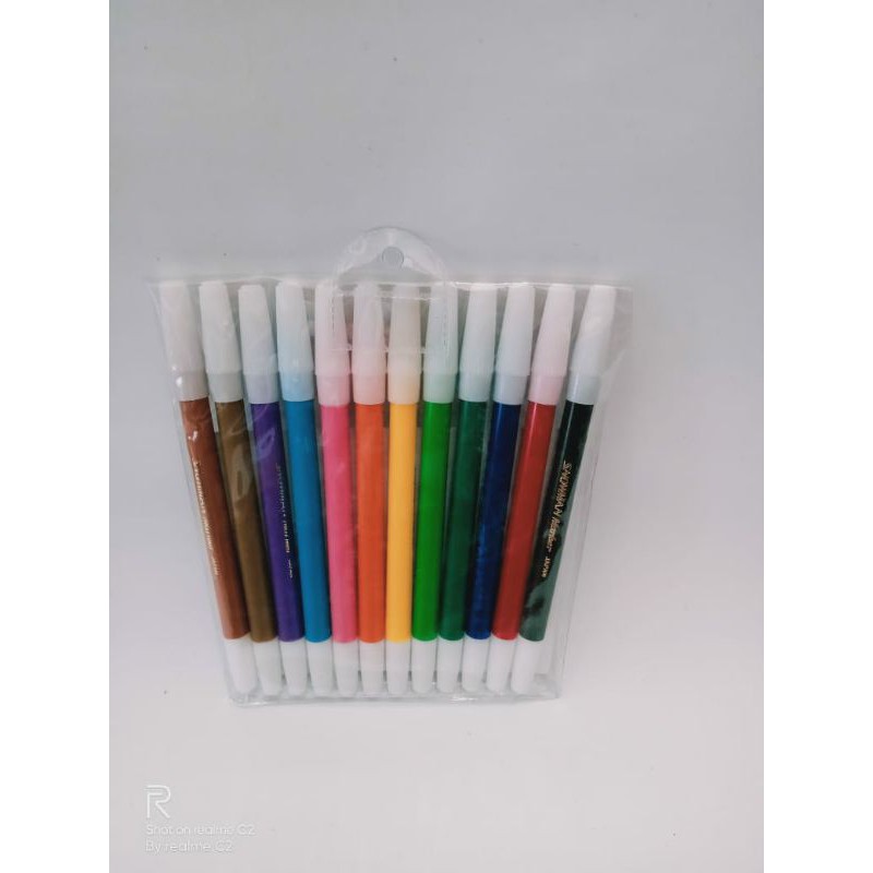 

spidol 12 warna snowman