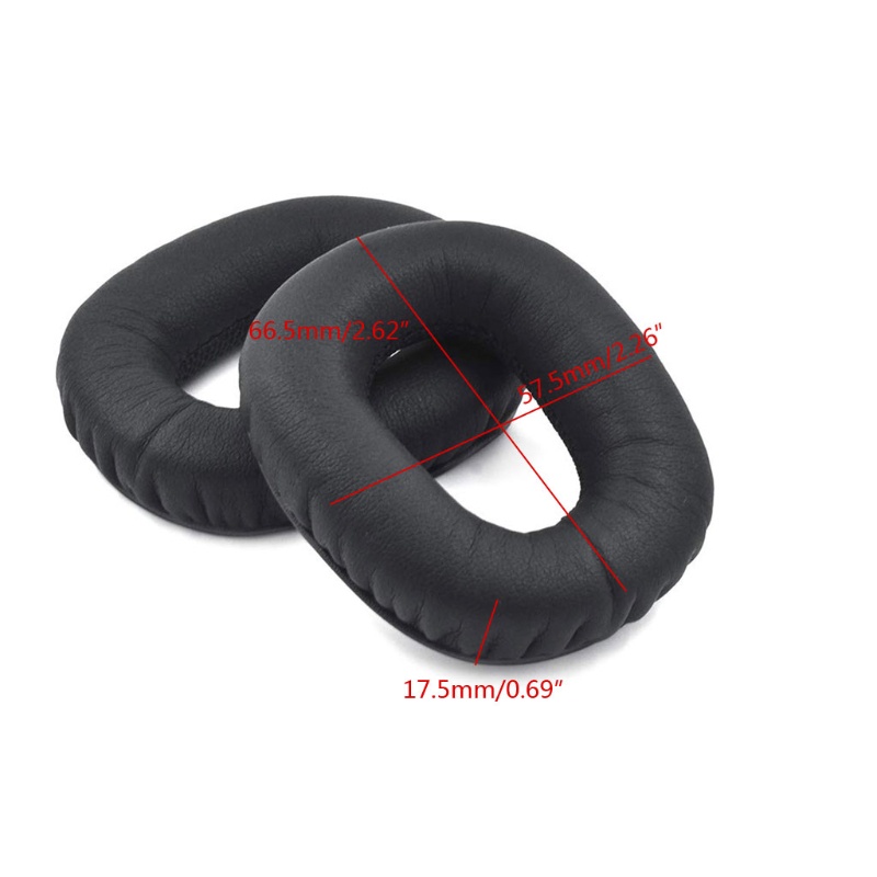 Btsg 2Pcs / 1 Pasang Bantalan Earpad Pengganti Untuk Headphone logitech UE4000