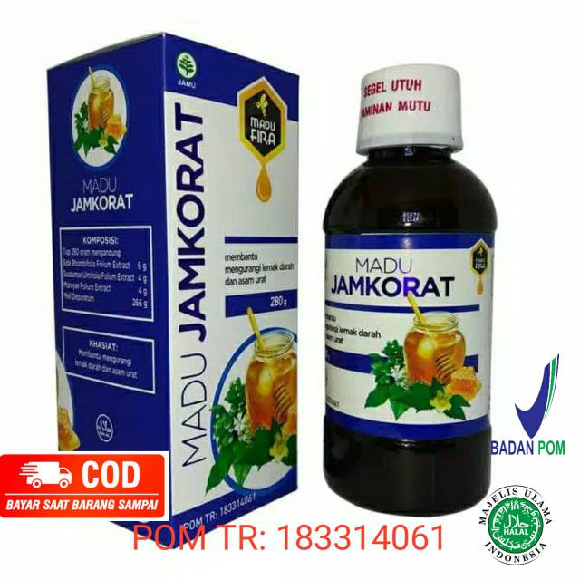 

Madu Jamkorat madu herbal bebas asam urat dan kolesterol