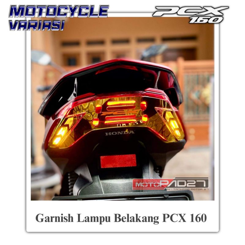 Garnish Lampu Belakang Pcx 160 Garnis Pcx 160 Garnis Stoplamp Pcx 160