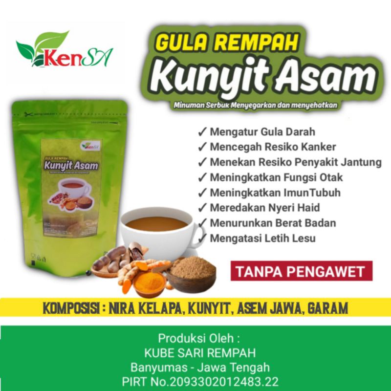 

Gula rempah Kunyit asam
