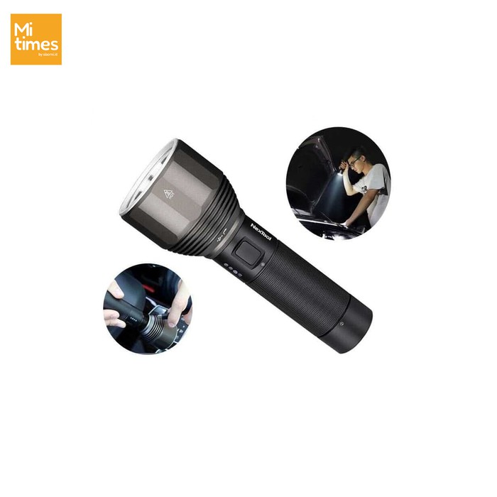 Xiaomi NexTool Senter LED USB Rechargeable 2000 Lumens