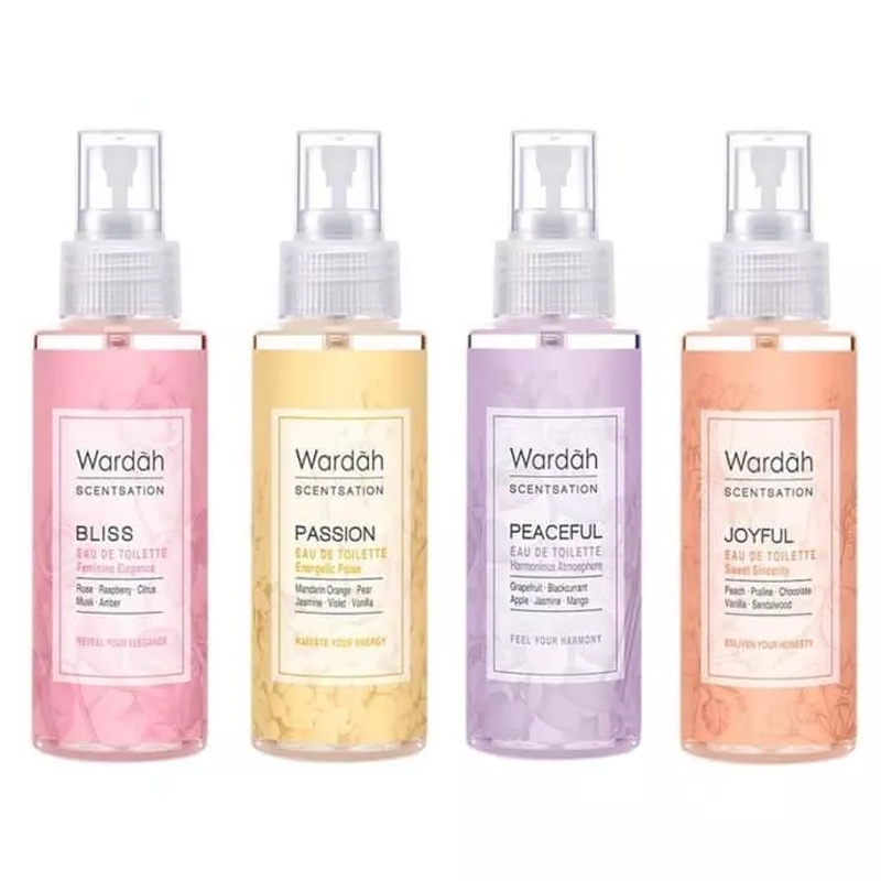 Wardah Scentsation Body Mist - 100ml