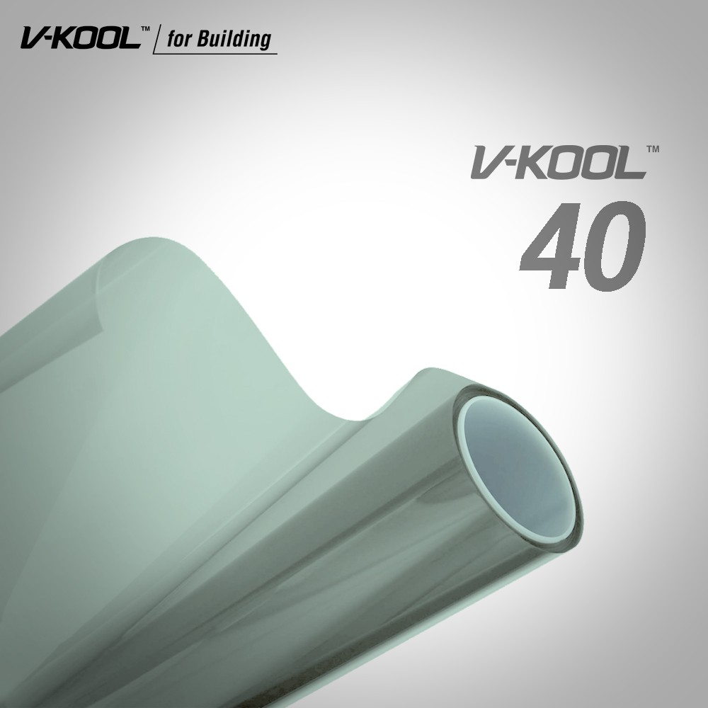 Kaca Film V-KOOL Gedung (V-KOOL 40 Disc 30% -@0,5m Berikut Pasang