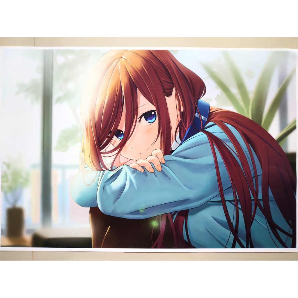 Poster Anime Gotoubun No Hanayome 8 Miku Nakano