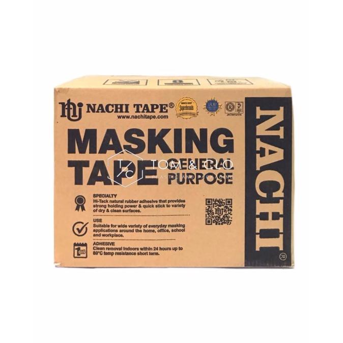 

Diskon Masking Tape / Lakban Kertas Nachi 1 dus Diskon