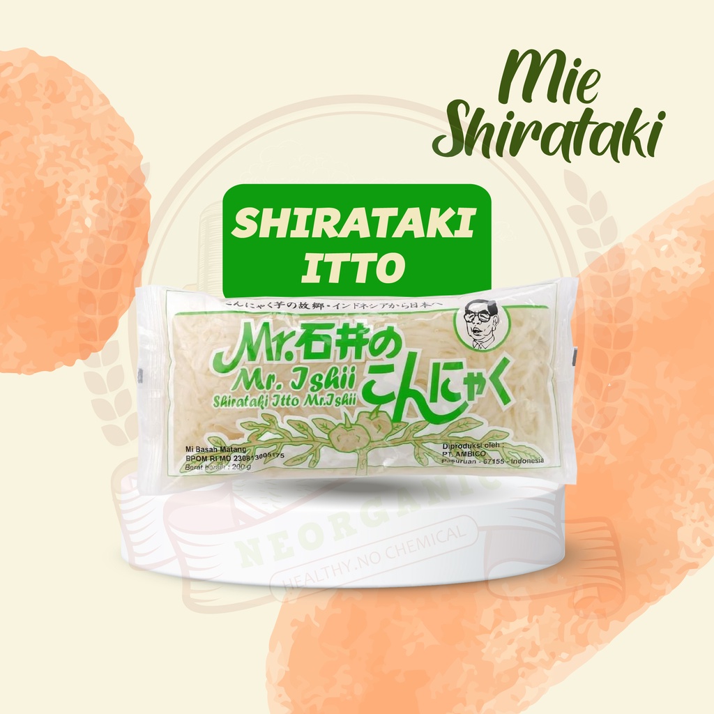 

Mie Shirataki Hijau