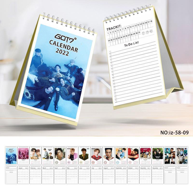 Kalender Meja Desain Btson 's 2022 Untuk Dekorasi