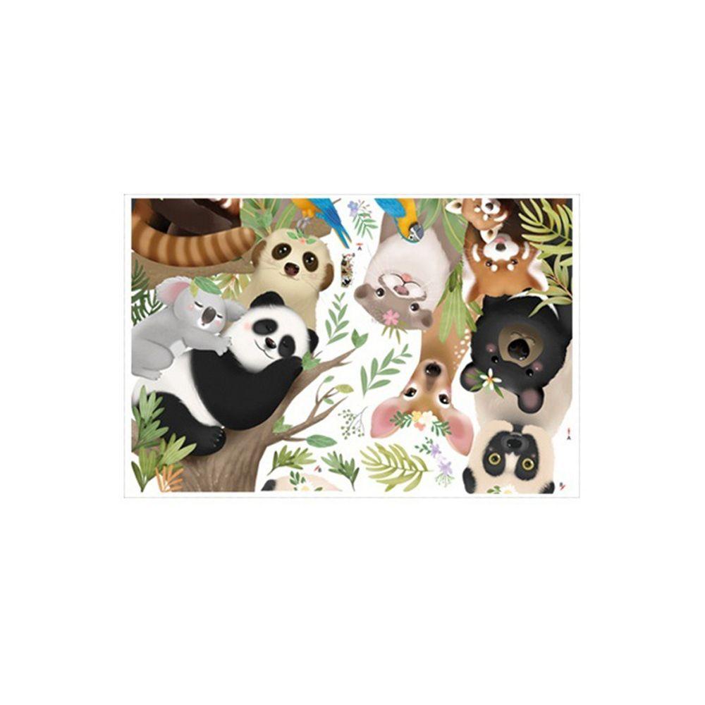 [Elegan] Stiker Dinding Perekat Diri Lucu Tahan Air Wall Art Animals Wall Decals Mural Ruang Tamu Dekorasi Rumah