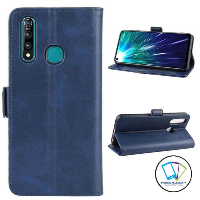 Flip Case Vivo Z1 Pro Z1Pro Flip Cover Wallet Dompet Kulit Leather Case Kartu Card Casing Hp Murah
