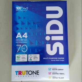

Brand Super - (ORI) HVS A4 Sinar Dunia 70gsm (isi 500 lembar) CM