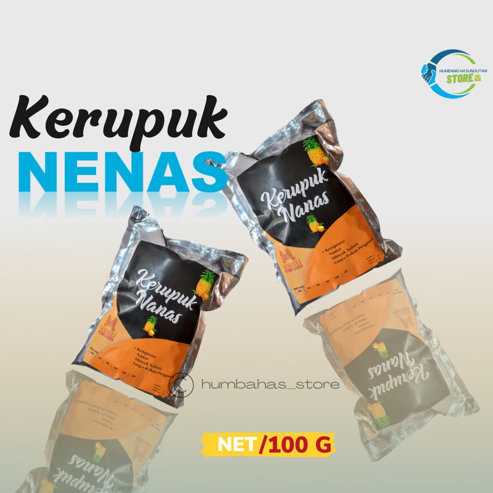 

KERUPUK NENAS ORGANIK_Oleh-oleh Humbang Hasundutan