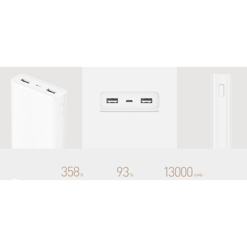 XIAOMI Mi 2C Powerbank 20000mAh Fast Charge Original100%
