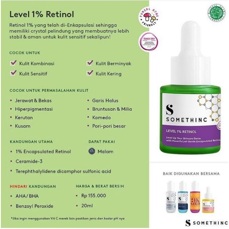 SOMETHINC LEVEL 1% RETINOL