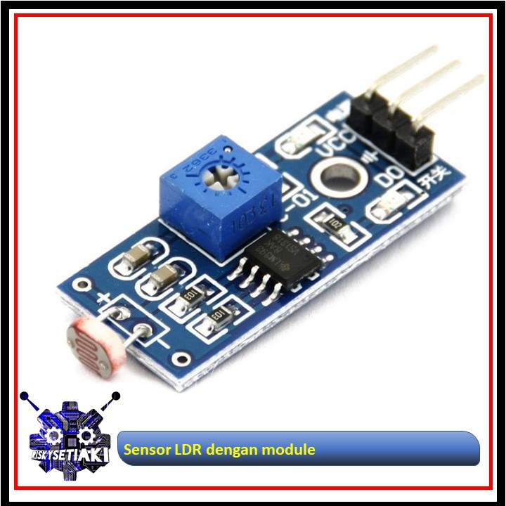 Sensor LDR dengan module