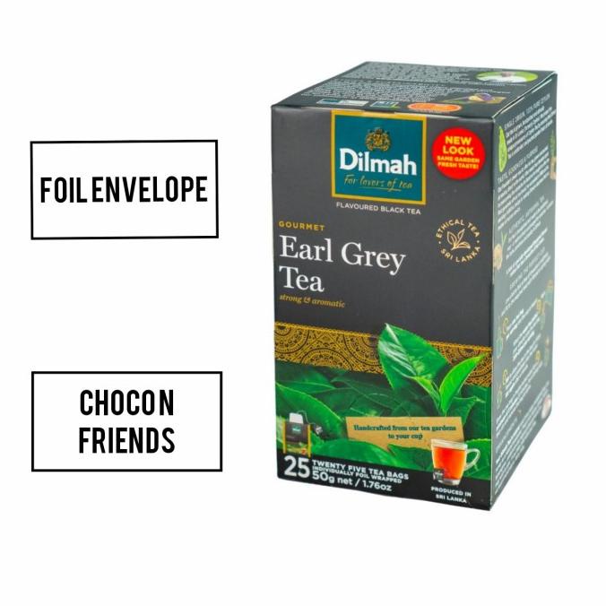 

[ COD ] Teh Dilmah Earlgrey TERPERCAYA Kode 1443