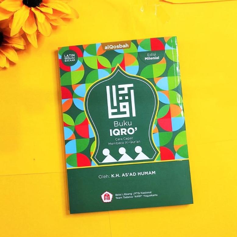 

Buku Iqro Milenial Disertai Latin Cara Cepat Membaca Alquran Full Color Warna Moomtaz