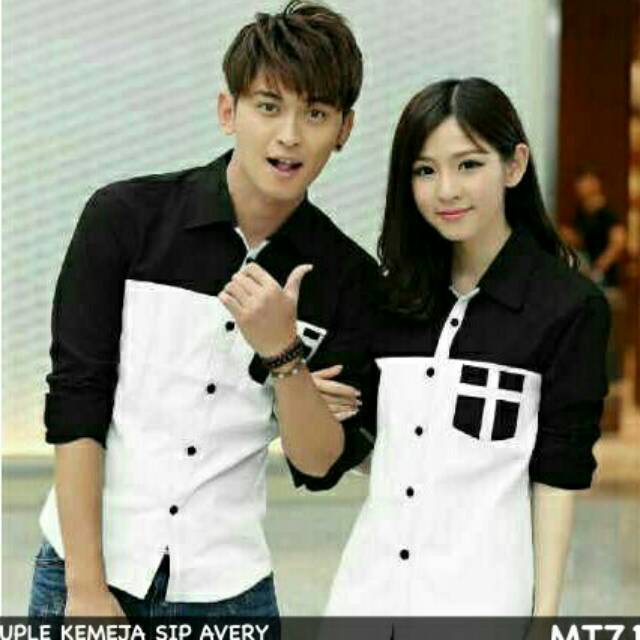 Kemeja Couple / Kemeja Pasangan / Hem Couple / Hem Pasangan Avery