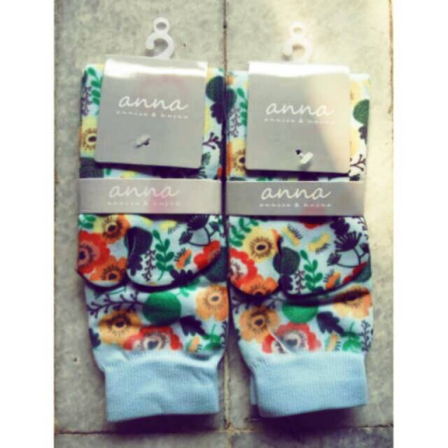 Kaos kaki anna kanik printing viola