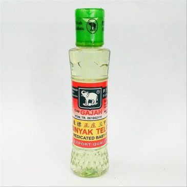 MINYAK TELON CAP GAJAH 120 ML - Minyak Gosok Kembung Anak Bayi 60Ml 30 ML