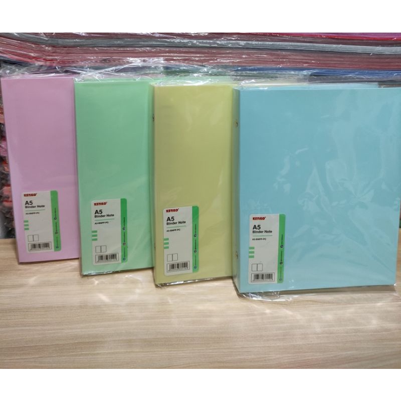 

Binder note a5 kenko pastel BNPP-PC