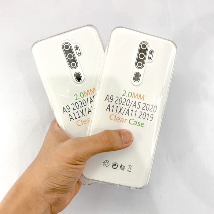 Case Oppo A5 A9 2020 Case Clear 2MM Oppo A5 A9 2020