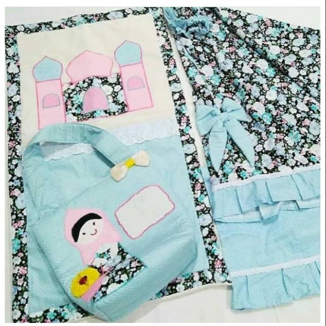 mukena anak model cyrilia mukena kids mukena lucu