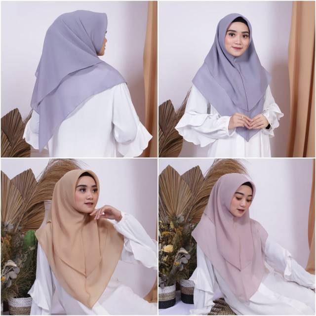 [BISA COD] TERMURAH JILBAB BELLA INSTAN / BELLA POLYCOTTON / INSTAN SALWA (1KG MUAT 12PCS)