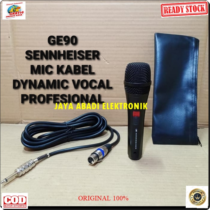 G90 SENHEIZER SENNHEISER MIC KABEL KARAOKE LEGENDARY DYNAMIC MIKROPON MIK MICROPHONE CARDIOID MIKROPHONE MEETING METING CABLE VOKAL ARTIS VOCAL AUDIO SOUND BEST SISTEM PROFESIONAL PRO PENGERAS SUARA HIFI METAL FULL BESI SUARA SENSITIF MC PIDATO SEMINAR CE