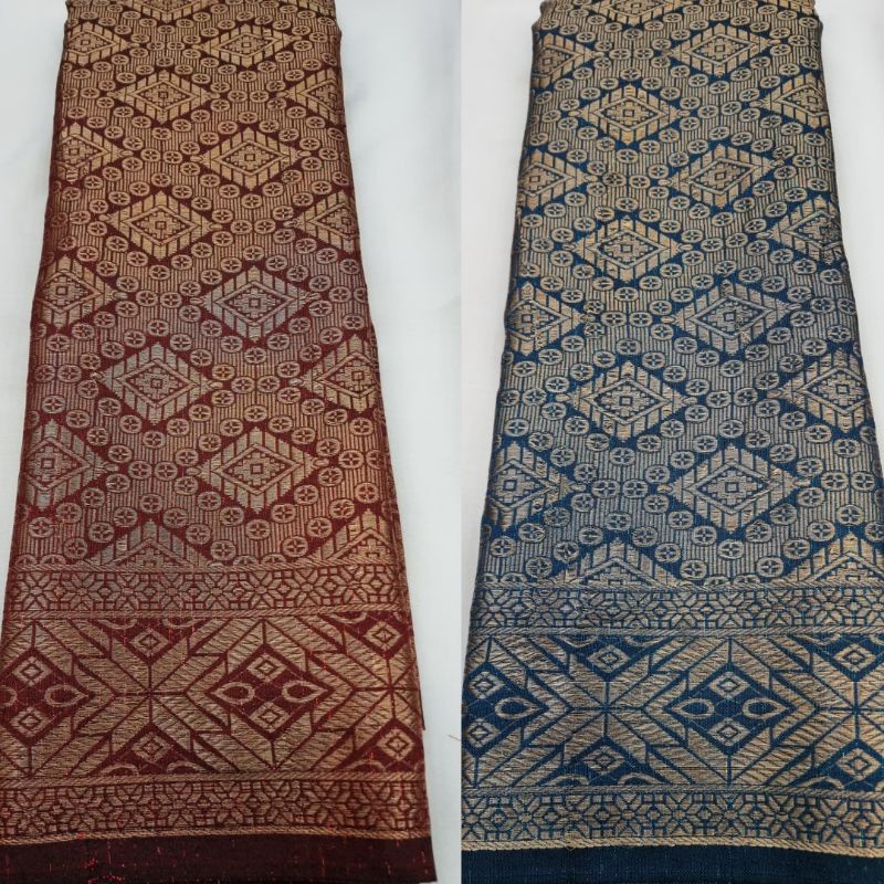 songket tenun semi palembang, bahan songket, songket palembang