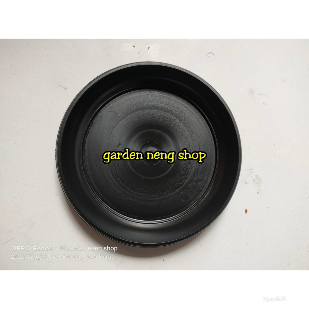 ALAS POT 15 GBL HITAM -TATAKAN POT 15 MAWAR HITAM-ALAS POT TAWON 15 18 CM GROSIR MURAH