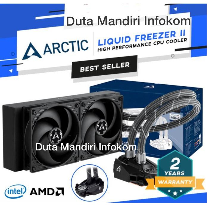 Arctic Liquid Freezer II 280 - AIO 280mm Liquid CPU Cooler