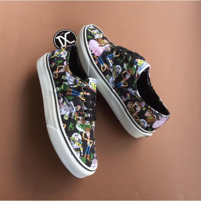 Vans authentic x toy story black