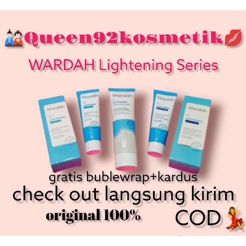 WARDAH SET LIGHTENING 3pcs