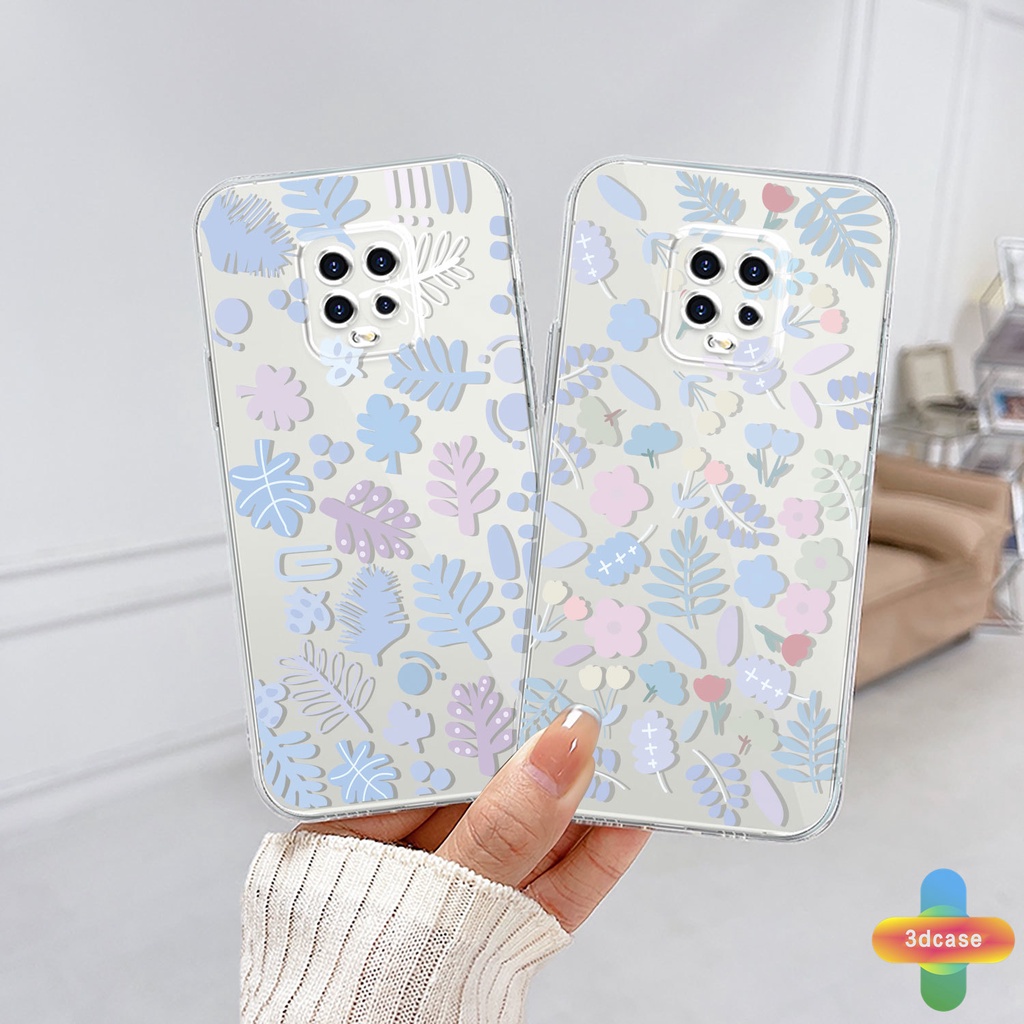 Soft TPU Case Xiaomi Redmi POCO C3 C31 X3 NFC X3 PRO Redmi 9C NFC 9A 9i 9T 9AT 9 PRO Power 9ACTIV 10X 10 Prime POCO M2 PRO Redmi Note 9 8 10 10S 9 10 PRO MAX 9S 11 Fashion Fresh Flower Silicone TPU Phone Case