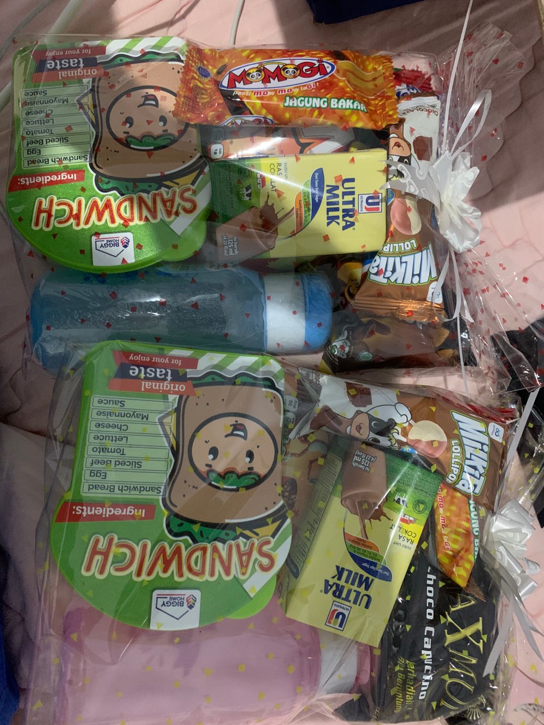 Parcel Lunch Box + Botol Takuma Mini + Snack Ulang Tahun